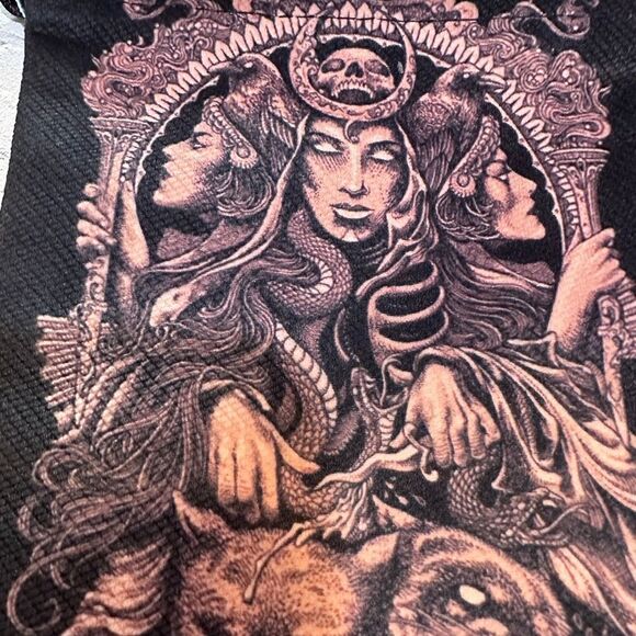 Tarot Oracle Cards Graphic Drawstring Bag - Picture 2 of 4